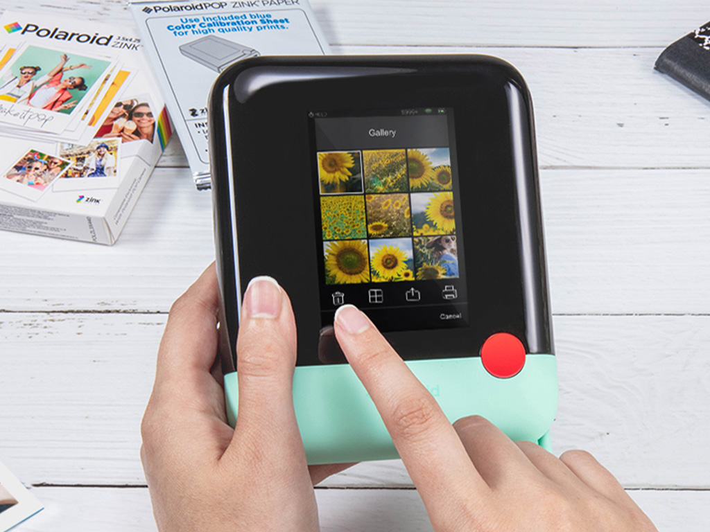 Instant Print Polaroid Pop Paper Premium Zink Border Print Photo